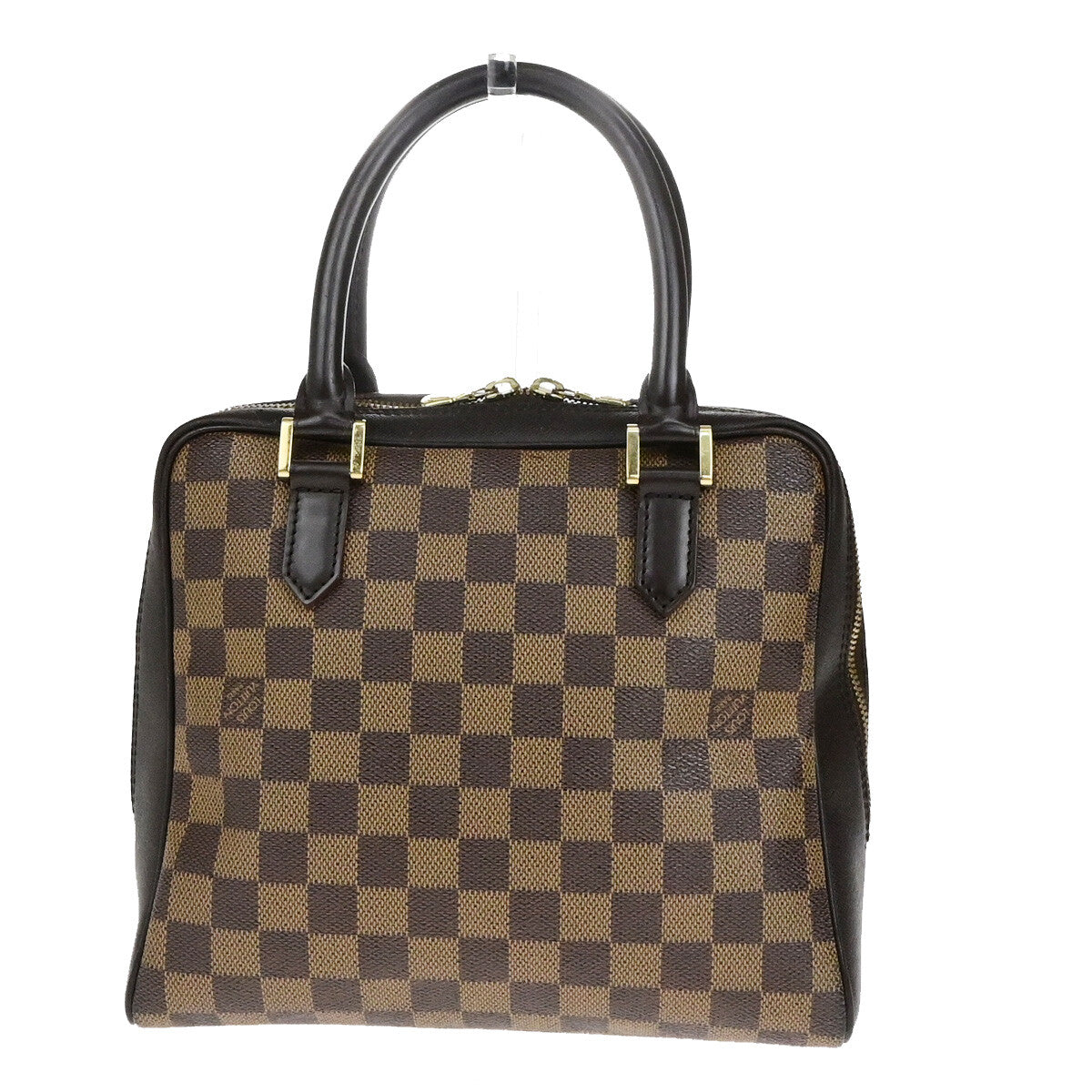 Louis Vuitton Brera Handbag Damier, BROWN, CANVAS, Handbag