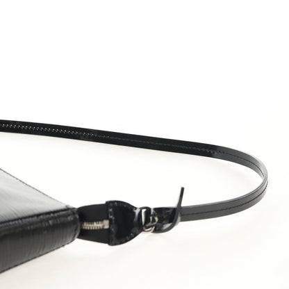 Louis Vuitton Pochette Accessoires NM Electric Epi Leather, BLACK, LEATHER, Clutche & pouche