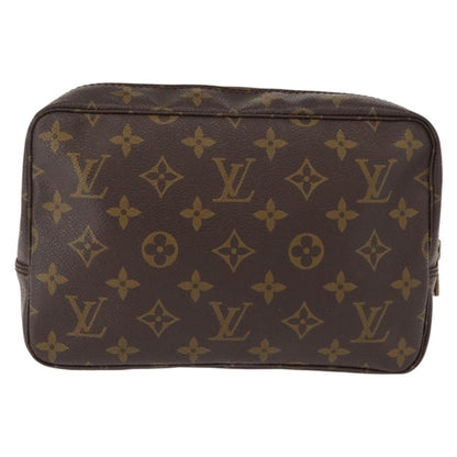 Louis Vuitton Trousse Toiletry Pouch Monogram Canvas, BROWN, CANVAS, Toiletry Case