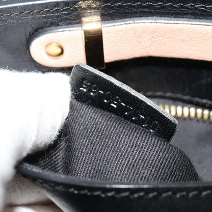 Chloe Alice Satchel Leather, PINK, LEATHER, Handbag