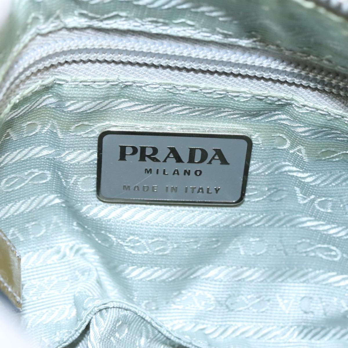 Prada Vintage Shoulder Bag Tessuto, BLUE, NYLON, Shoulder bag