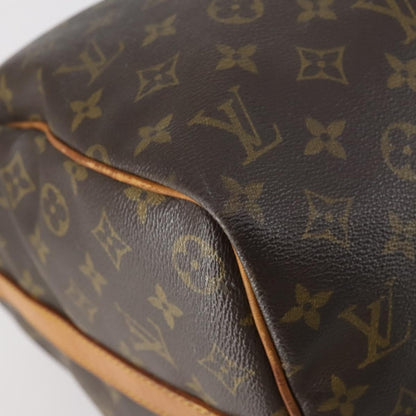 Louis Vuitton Keepall Bag Monogram Canvas, BROWN, CANVAS, Travel bag