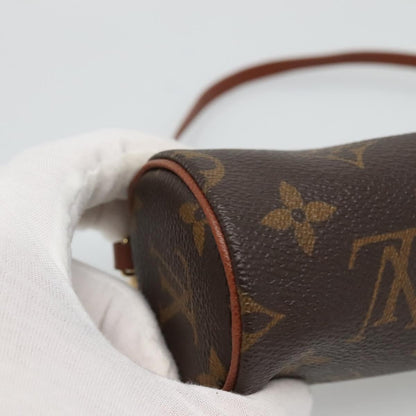 Louis Vuitton Papillon Pochette Monogram Canvas, BROWN, CANVAS, Handbag
