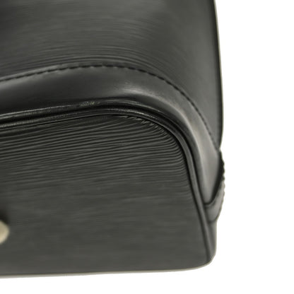 Louis Vuitton Alma Handbag Epi Leather, BLACK, LEATHER, Handbag