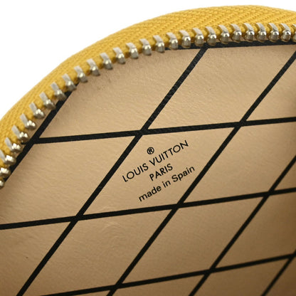 Louis Vuitton Porte Monnaie Coin Purse Limited Edition Monogram Cerises, BEIGE, LEATHER, Wallets