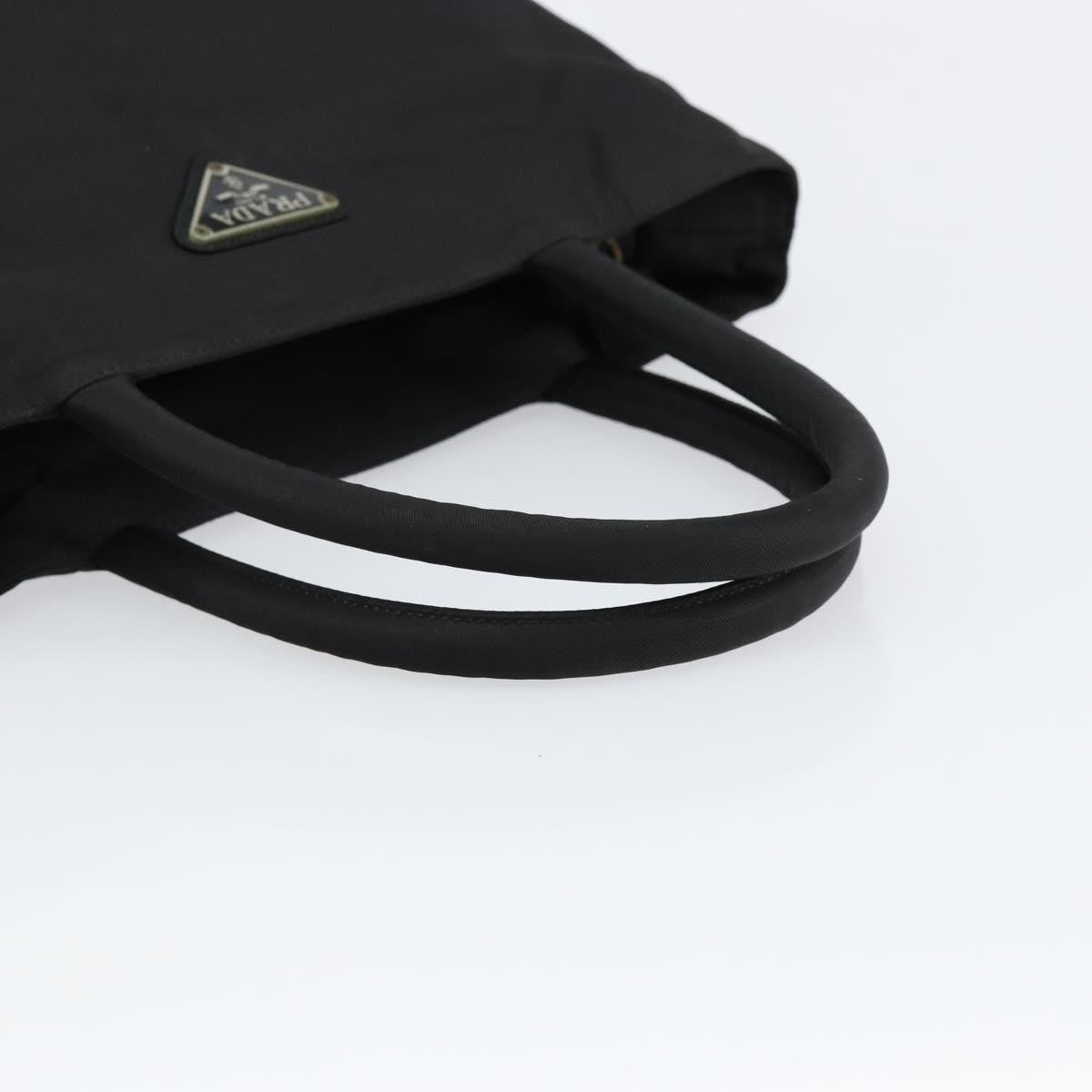 Prada Vintage Zip Tote Tessuto, BLACK, NYLON, Tote bag