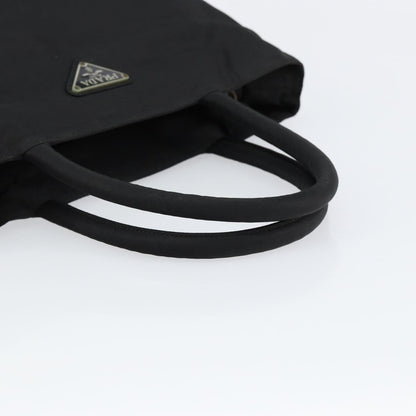 Prada Vintage Zip Tote Tessuto, BLACK, NYLON, Tote bag