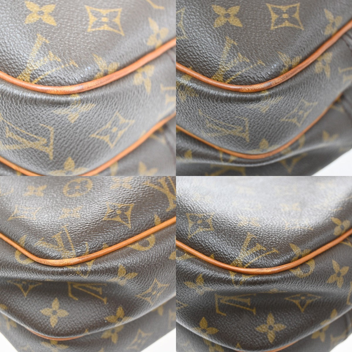 Louis Vuitton Reporter Bag Monogram Canvas, BROWN, CANVAS, Shoulder bag