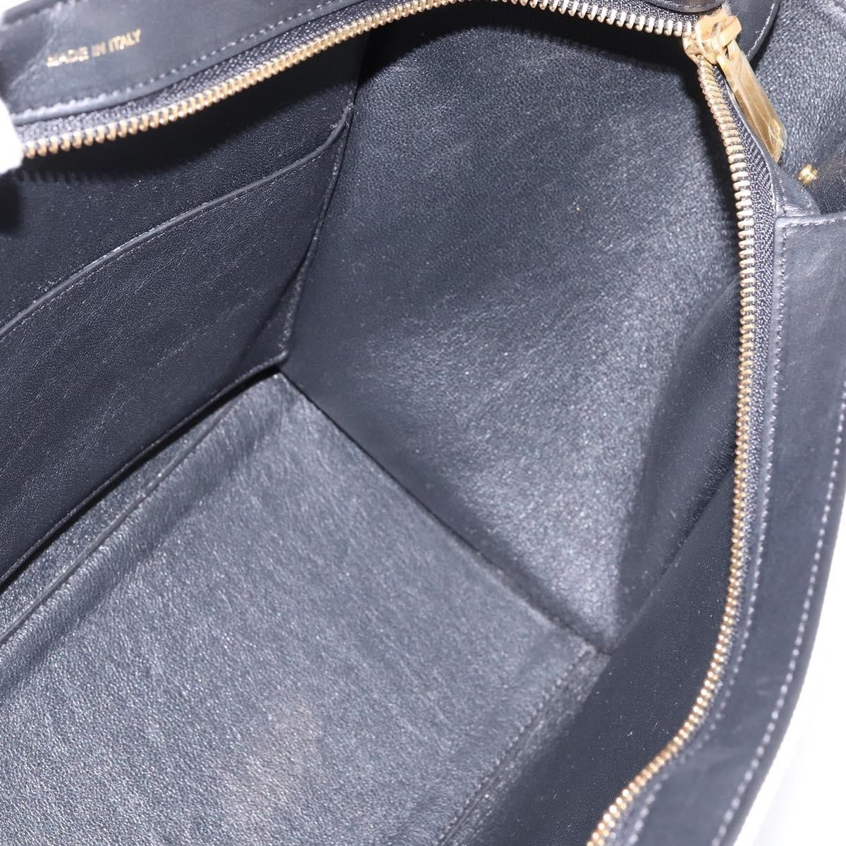 Celine Trapeze Bag Canvas with Leather, MULTICOLOUR, CANVAS, Handbag