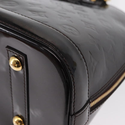 Louis Vuitton Alma Handbag Patent Leather, PURPLE, PATENT_LEATHER, Handbag