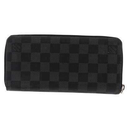 Louis Vuitton Zippy wallet vertical Damier Graphite, GRAY, CANVAS, Wallets