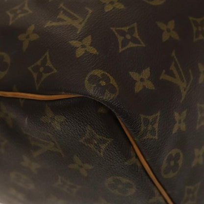 Louis Vuitton Keepall Bag Monogram Canvas, BROWN, CANVAS, Travel bag