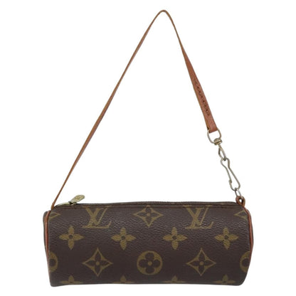 Louis Vuitton Papillon Pochette Monogram Canvas, BROWN, CANVAS, Clutche & pouche