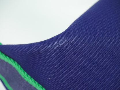 Hermes Bride à Brac Wool, NAVY, CANVAS, Handbag