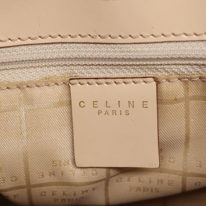 Celine Shoulder Bag Nylon, BEIGE, NYLON, Shoulder bag