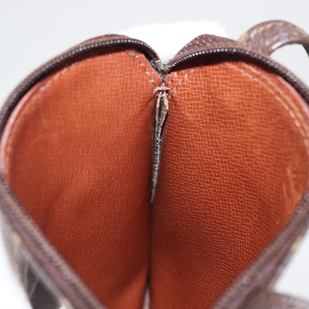 Louis Vuitton Pochette Secret Monogram canvas, BROWN, CANVAS, Clutche & pouche