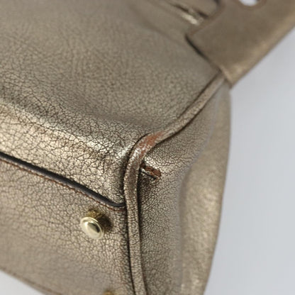 cartier Marcello Handbag Leather, GOLD, LEATHER, Tote bag