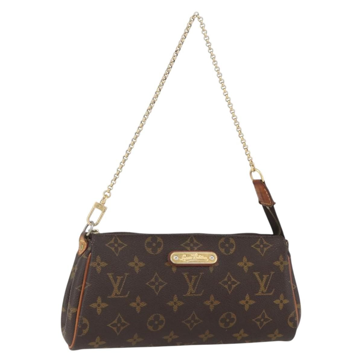 Louis Vuitton Eva Handbag Monogram Canvas, BROWN, CANVAS, Shoulder bag