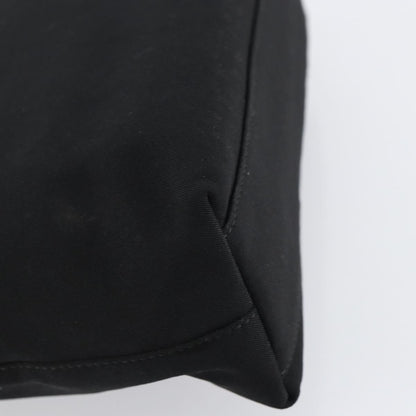 Salvatore Ferragamo Vala Shoulder Bag Nylon, BLACK, NYLON, Shoulder bag