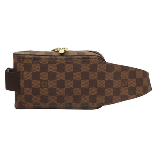 Louis Vuitton Geronimos Waist Bag Damier, BROWN, CANVAS, Shoulder bag