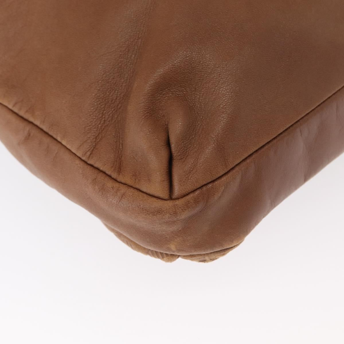 Loewe Anagram Tote Leather, BROWN, LEATHER, Tote bag