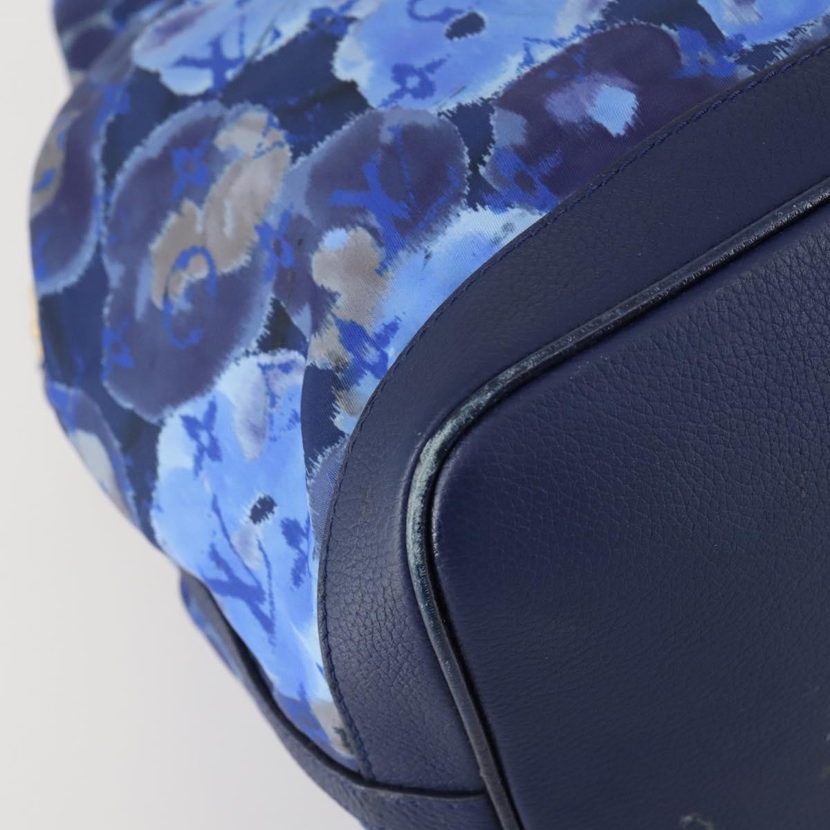 Louis Vuitton Noefull Handbag Ikat Nylon, BLUE, NYLON, Handbag