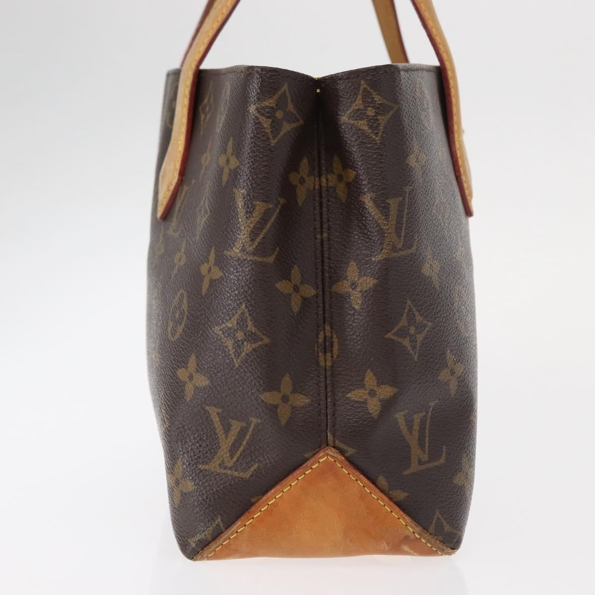 Louis Vuitton Wilshire Handbag Monogram Canvas, BROWN, CANVAS, Handbag