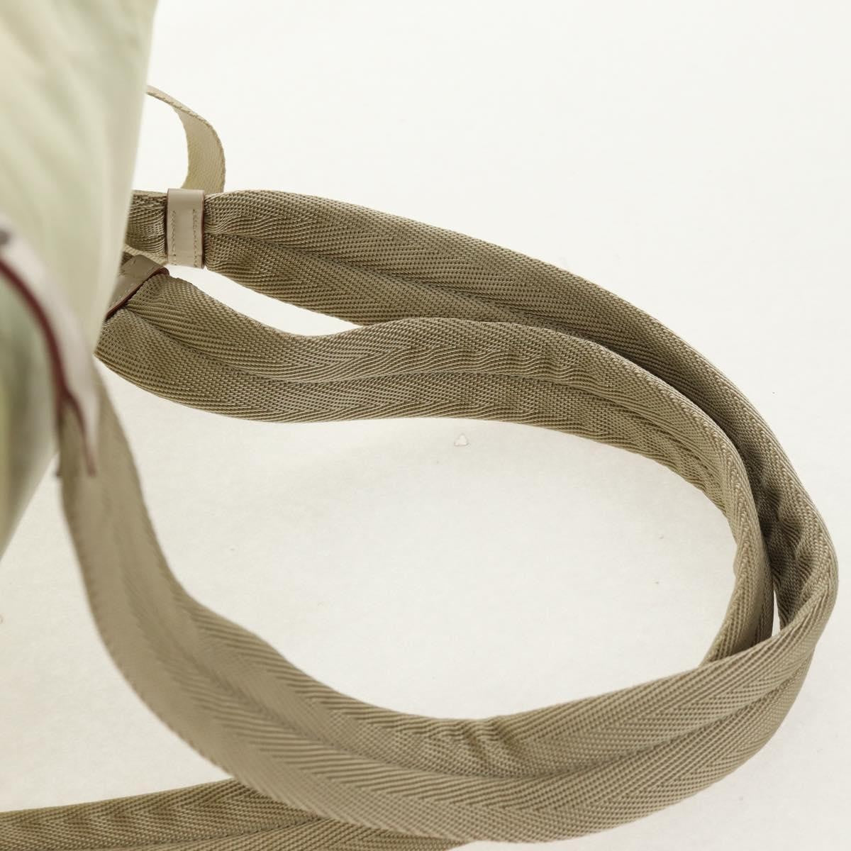 Prada Sac à dos Re-nylon nylon, BEIGE, NYLON, Backpack