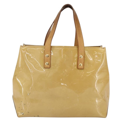 Louis Vuitton Reade Handbag Monogram Vernis, BEIGE, PATENT_LEATHER, Handbag