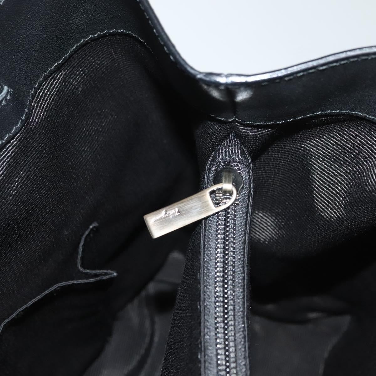 Salvatore Ferragamo Vala Handbag Patent leather, BLACK, PATENT_LEATHER, Handbag