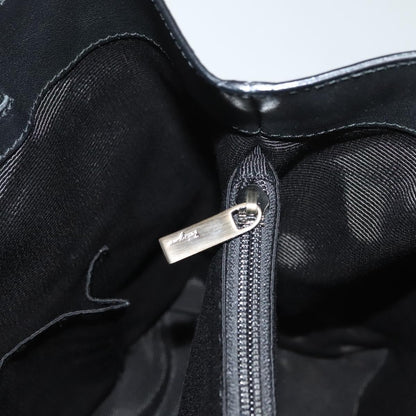 Salvatore Ferragamo Vala Handbag Patent leather, BLACK, PATENT_LEATHER, Handbag