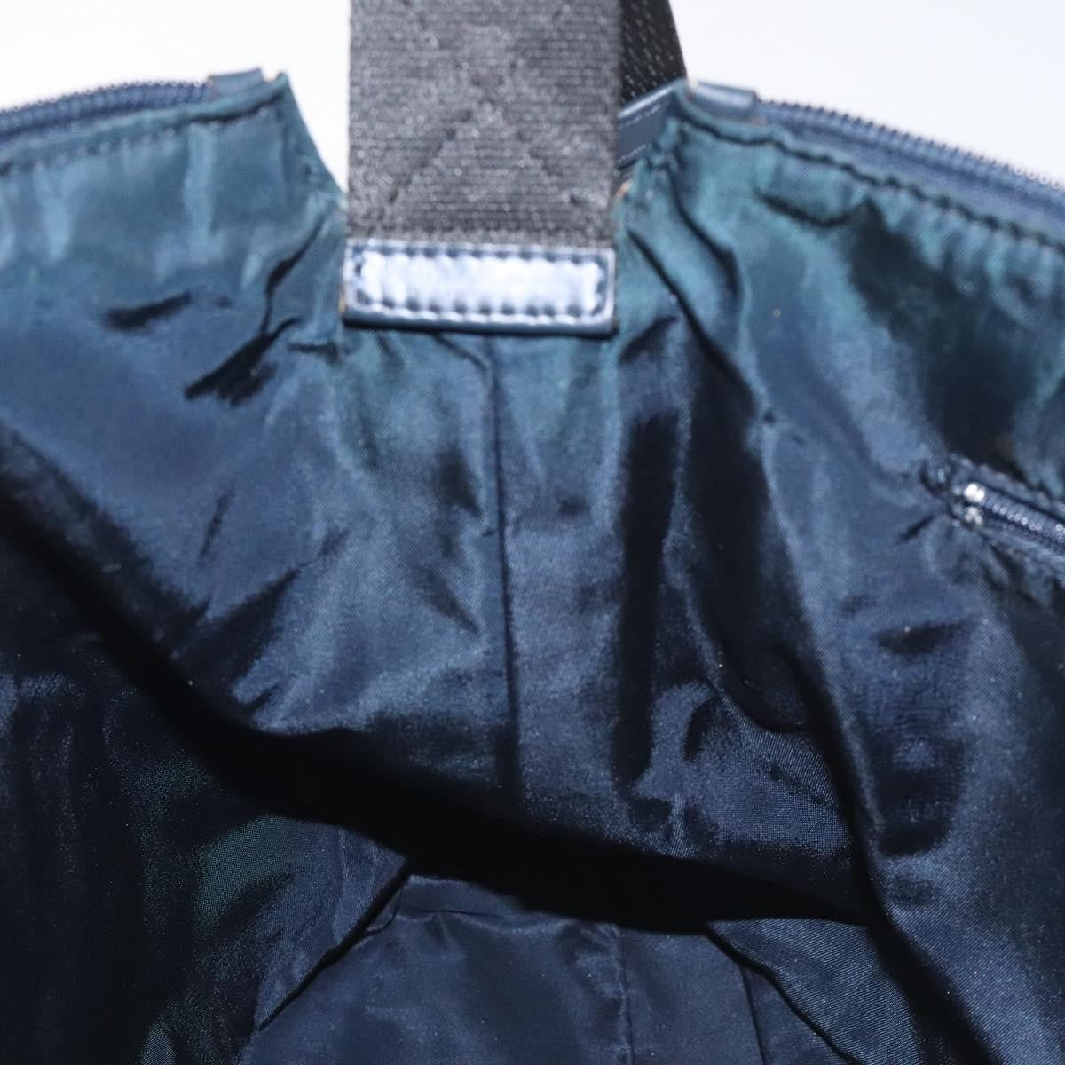 Christian Dior Vintage Trotter Messenger Bag Diorissimo Canvas, NAVY, CANVAS, Crossbody bag