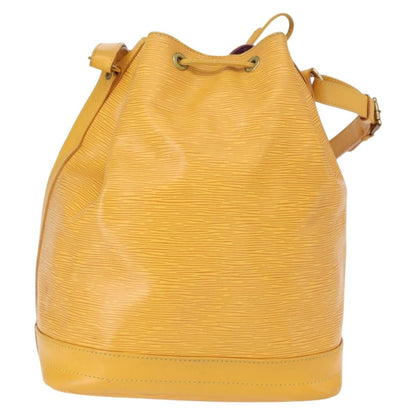 Louis Vuitton Noe Handbag Epi leather, YELLOW, LEATHER, Shoulder bag