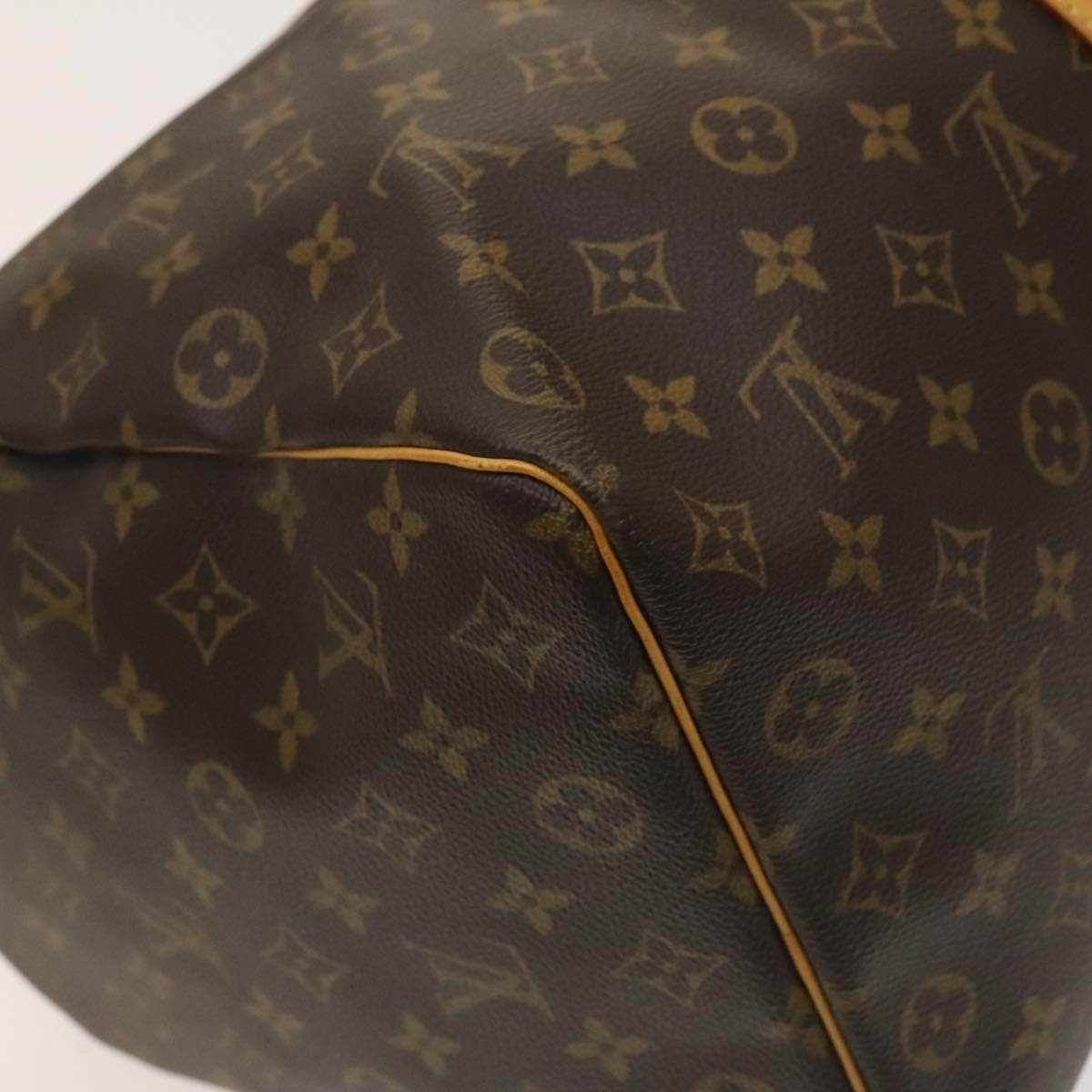 Louis Vuitton Keepall Bag Monogram Canvas, BROWN, CANVAS, Travel bag