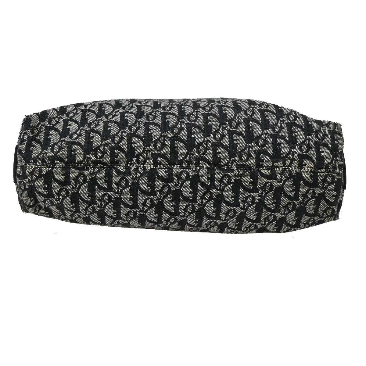 Christian Dior Vintage Trotter Messenger Bag Diorissimo Canvas, BLACK, CANVAS, Shoulder bag