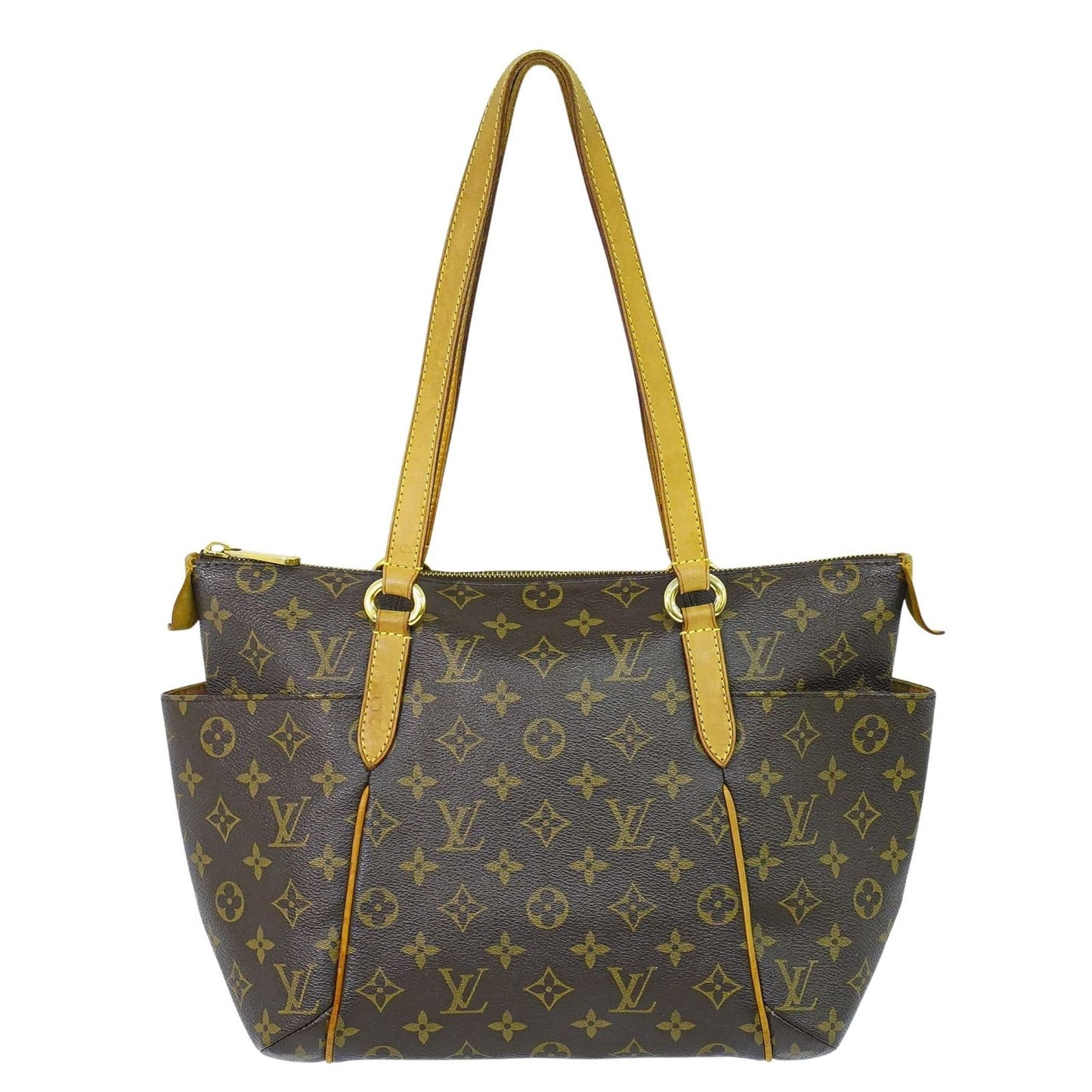 Louis Vuitton Totally Handbag Monogram Canvas, BROWN, CANVAS, Tote bag