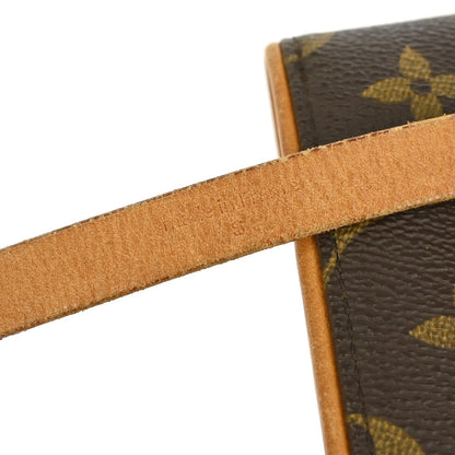Louis Vuitton Florentine Waist Bag Monogram Canvas, BROWN, CANVAS, Clutche & pouche