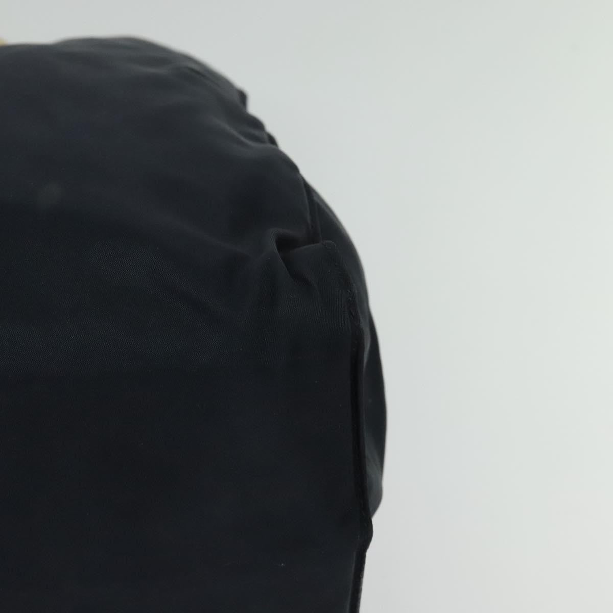 Prada Metal Handles Tote Tessuto, NAVY, NYLON, Tote bag