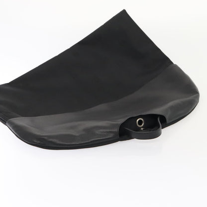 Loewe Anagram handbag Leather, BLACK, LEATHER, Handbag