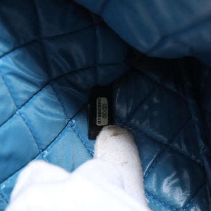 Chanel Dubai O Case Clutch Quilted Printed Nylon, BLACK, NYLON, Clutche & pouche