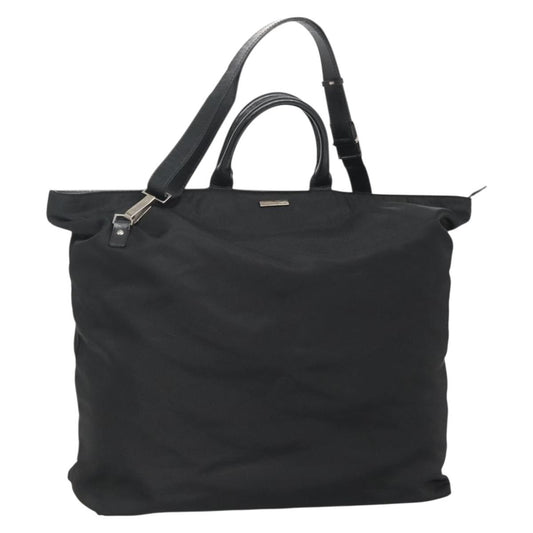 Gucci Vintage Handbag Nylon, BLACK, NYLON, Handbag
