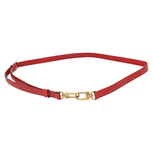 Louis Vuitton Adjustable Shoulder Strap Epi Leather, RED, LEATHER, Straps