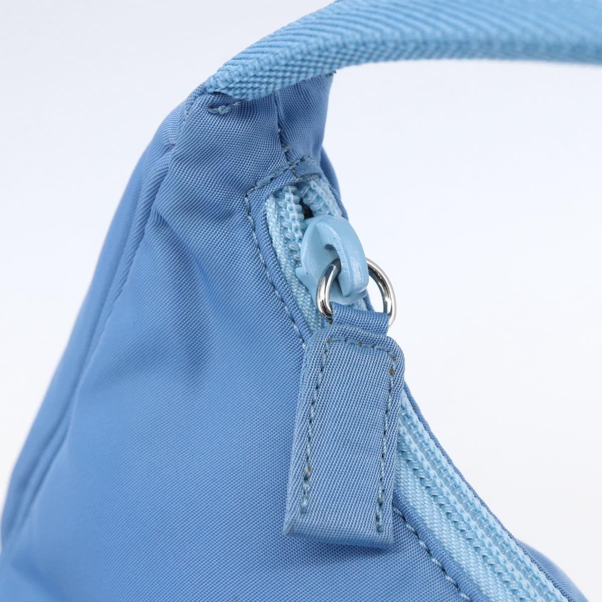 Prada Hobo Tessuto, BLUE, NYLON, Handbag