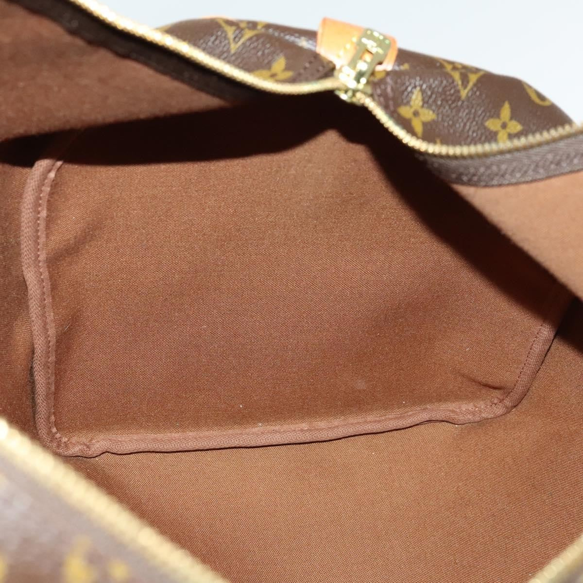 Louis Vuitton Keepall Bag Monogram Canvas, BROWN, CANVAS, Travel bag