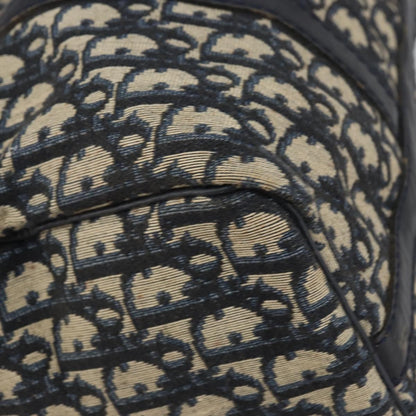 Christian Dior Vintage Trotter Boston Bag Diorissimo Canvas, NAVY, CANVAS, Handbag