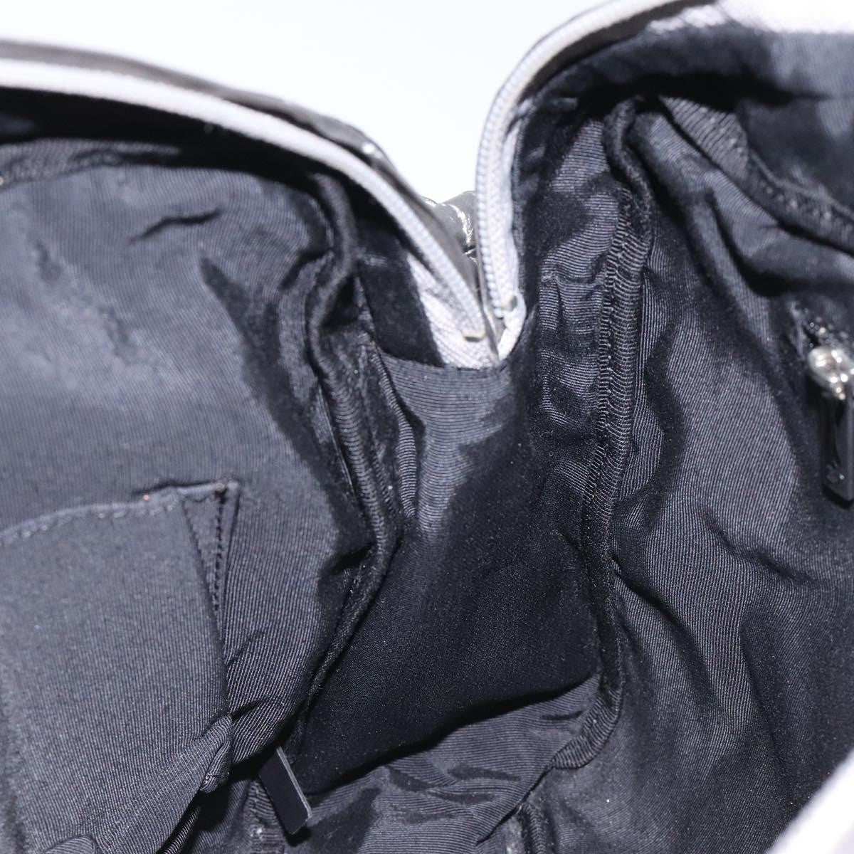 Chanel Unlimited Shoulder Bag Nylon, SILVER, NYLON, Shoulder bag