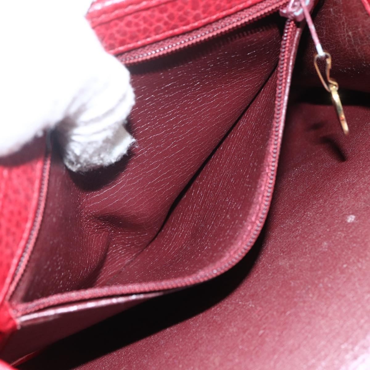 Christian Dior Vintage Handbag Leather, RED, LEATHER, Handbag