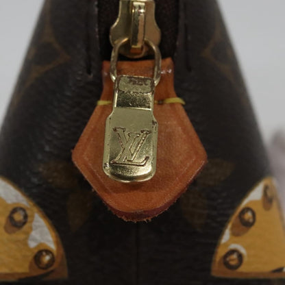 Louis Vuitton Cosmetic Pouch Limited Edition Summer Trunks Monogram Canvas, BROWN, CANVAS, Toiletry Case