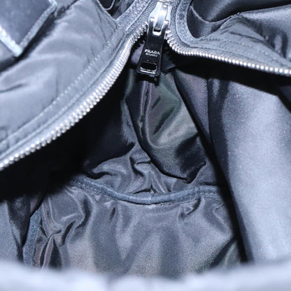 Prada Convertible Double Tote Tessuto, Navy, Nylon, Tote Bag