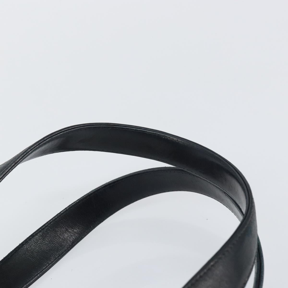 Chanel Chocolate Bar CC Tote Quilted Leather, BLACK, LEATHER, Tote bag